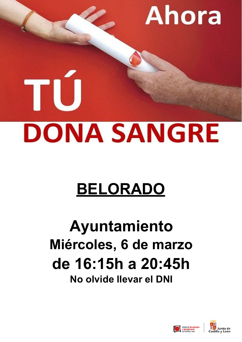 Dona sangre marzo